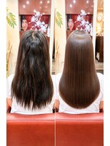 ラヴィソン ヘアー(RAVISSANT HAIR) 名古屋栄|艶髪ストレート縮毛矯正