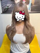 ジュール 池袋(Joule)&nbsp;初ブリーチ2回でつくるミルクティーベージュ♪