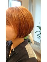 小さな美容室 ハナ(hana)&nbsp;オシャレにがっつり明るめカラースタイル☆