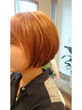 小さな美容室 ハナ(hana) オシャレにがっつり明るめカラースタイル☆