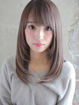 アフロート ルヴア(AFLOAT RUVUA) AFLOAT RUVUA新宿　京佳の『さらさらプラチナベージュ』