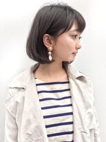 ガーデントウキョウ(GARDEN Tokyo)&nbsp;【GARDENTokyo川谷】モテ 愛され ゆるふわ質感　斜めバングボブ