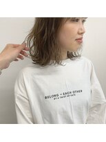 ガーランドウメダ(Garland umeda)&nbsp;ミディアムボブ　切りっぱなし