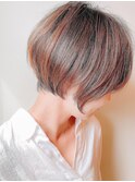 大人かわいい前下がりマニッシュショートボブ【CICATA関口】