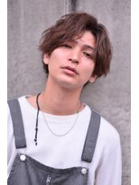 マノン バイ エイチ(MANON by H)&nbsp;《MANON》センターパート&くせ毛風パーマ