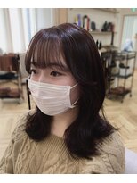 ルアナ ヘア アンド トリートメント(Luana) 韓ヘア☆中タンバル外ハネ　#奥村