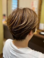 ヘアーズロー(hair's LOWE) 【hair's LOWE】ハンサムショート/小顔カット/上品大人ショート