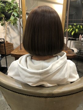 モワ 仙台(Mois) ラウンドボブ/髪質改善似合わせカットイメチェン/仙台