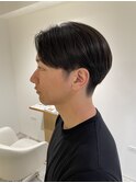 【soy-kufu】MEN'S HAIRセンターパートショート