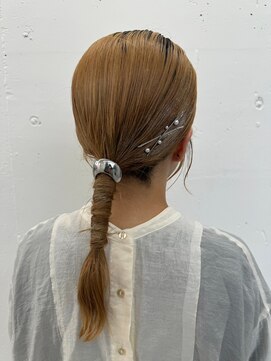 ジルスタジオ(JILL STUDIO) JILL STUDIO お出かけヘアアレンジ×一つ結び