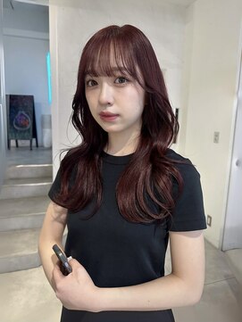 ゼスト パーク(ZEST PARK) 韓国ヘアミディアムレイヤー顔まわりカット　kanon