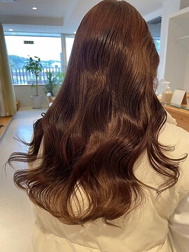 トリッカバルコニー ハヤマ(tricca Balcony Hayama) ふんわりフェミニン艶髪ココアブラウン