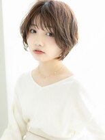 マカロン 南福島店(macaron)&nbsp;前髪/アンブレラカラー/こなれミディ/ウェーブパーマ/福島17