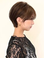 ジル ブラン 福岡(JIL BLAN) ハイライトレイヤーカットショートボブイルミナカラー天神大名