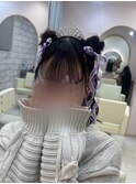 くまみみハーフツイン