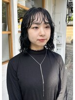 トゥコ(tuco)&nbsp;透明感カラー　ブルーブラック　アッシュ　グレー