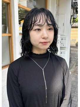 トゥコ(tuco) 透明感カラー ブルーブラック アッシュ グレー