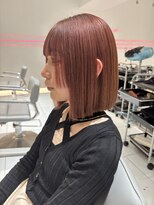 シー 立川(Si)&nbsp;顎下3センチボブ/ラベンダーピンク/姫カット