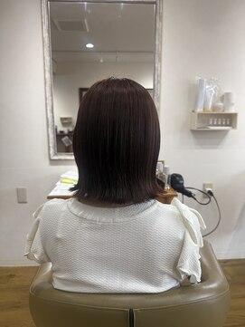 ジャガラ 津田沼店(JAGARA) 外ハネ×オレンジカラー＊mina［津田沼/髪質改善］