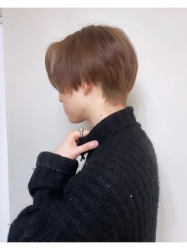 ヘアー アレス(hair ales) ●マイルドブラウン ミルクティーブラウン 韓国マッシュ