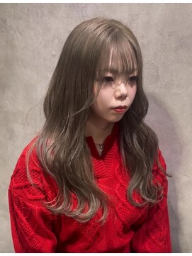 ルノン フィージュ(LUNON fieju) イメチェンヘアスタイルホワイトブロンド外ハネボブ美髪のススメ