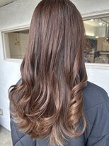 レベル 葛西店(LEVEL) ココアブラウン/レイヤーカット/我孫子