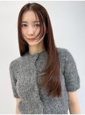 20代30代40代◎韓国ヘアー顔周りレイヤー似合わせカットロブ
