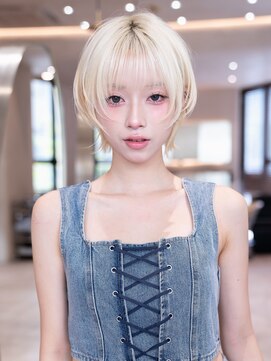 エースハバナ 渋谷(1 HAVANA) レイヤーボブ/20代30代大人かわいい/シースルー前髪