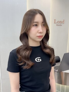 ロンドリゼル 札幌(Lond RiseL) ◯ オリーブグレー/韓国/レイヤーカット/髪質改善/縮毛矯正/札幌