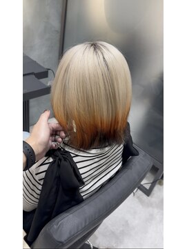 ヌル いわき(neul) neul/いわき/ダブルカラー/バレイヤージュ/ハイトーン/エクステ