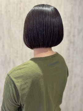 テトテ 門戸厄神店(tetote) 【tetote門戸厄神/村山】黒髪ボブ/小顔ボブスタイル