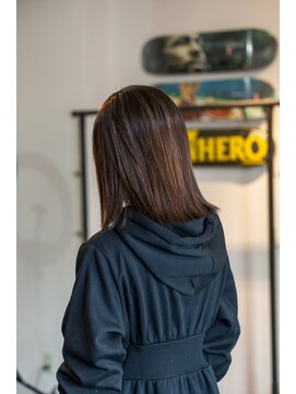 ナチュラルハイライト　ボブ