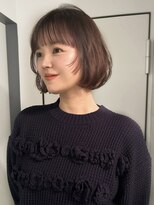 ネスト(NEST) パーマ風ボブ/ラインボブ/重ためボブ/顔周りレイヤー