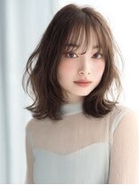 ダル 渋谷/表参道(DAL.)&nbsp;ハッシュカットミディアムレイヤーシャギー韓国ヘア