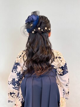 リセテラス (Lycee terrace) ハーフアップ