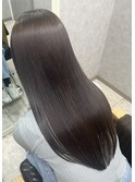 ダークグレージュ×髪質改善トリートメント
