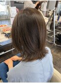 段のあるボブスタイル♪