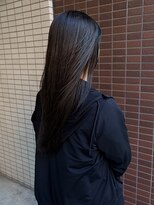 ヒントステーション(HINTSTATION)&nbsp;〈浅草美容室〉ロングストレート/顔まわりレイヤー