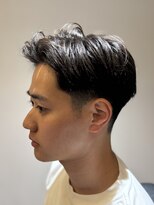 エクファフォーメン(EX-FA FOR MEN) リバースセンターパート/ニュアンスパーマ/ダウンバング/瀬田