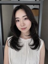 エトワ 中央店(etoi)&nbsp;大分ミディアムボブレイヤー軽め韓国レイヤーくびれスタイル