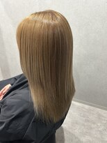 アラン 浦和店(Alan)&nbsp;ブリーチ無しでハイトーンカラー♪育てるブロンドベージュ