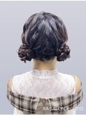 【推し活ヘアメ】ツインお団子