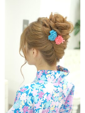 リサ 恵比寿(risa.) 和装にぴったりのアップスタイル