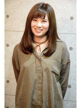 ヘアーサロン クレア(Hair salon Crea) 【Crea】自然なストレートで揺れるモテ髪☆