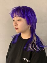 ジーナ(XENA)&nbsp;ロングウルフビビットパープル