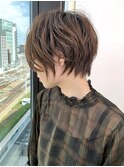大人ショート ショートカット イルミナカラー @川原拓也