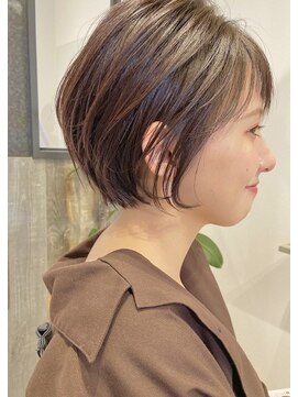 頭の形が綺麗に見えるショートボブ L アンド テンダー And Tender のヘアカタログ ホットペッパービューティー