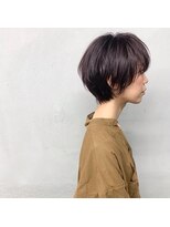 タグ(#tag)&nbsp;スモーキーピンクのジェンダーショート