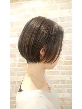 ミエル(miel) 【hair design miel】大人ショートボブ