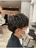 爽やか刈り上げマッシュ